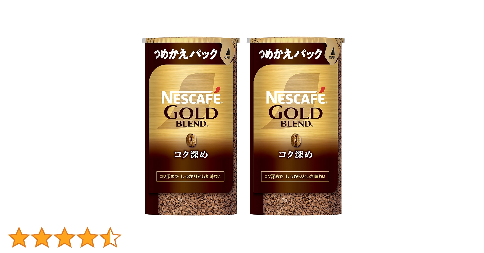 Amazon.co.jp: ネスカフェ ゴールドブレンド コク深め エコ